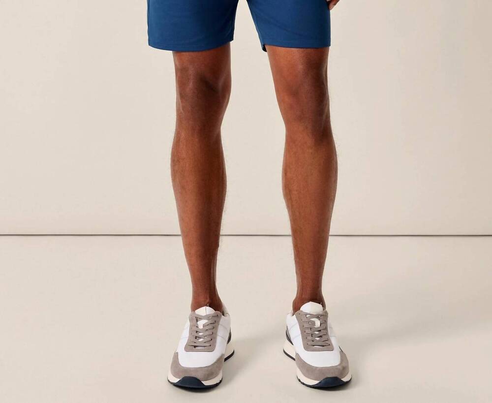 NEW JOHNNIE-O jupiters stretch cotton performance shorts - 8" in lake